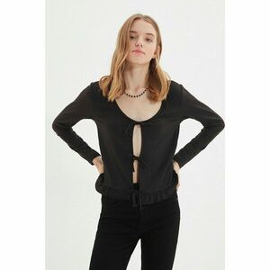 Trendyol Black Knitted Cardigan kép
