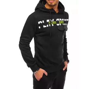 Black men's sweatshirt Dstreet BX5065 kép