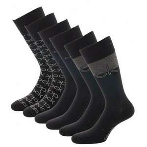 3PACK socks Calvin Klein black (100004543 001) kép