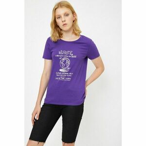Koton Women's Purple T-Shirt kép
