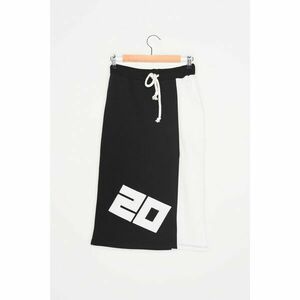 Trendyol Black Printed Knitted Skirt kép