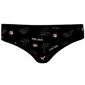 Women's panties Frogies Black Pink Rose kép