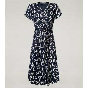Click Woman's Dress Literka Navy Blue kép