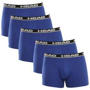 5PACK men's boxers HEAD blue (701203974 011) kép