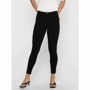 Black Shortened Skinny Fit Pants ONLY Nanna - Women kép