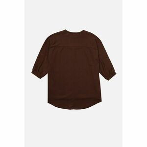 Trendyol Brown Three Quarter Sleeve Knitted Thin Sweatshirt kép