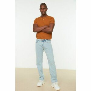 Trendyol Blue Men's Regular Fit Jeans kép