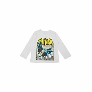 Trendyol White Licensed Batman Printed Boy Knitted T-Shirt kép