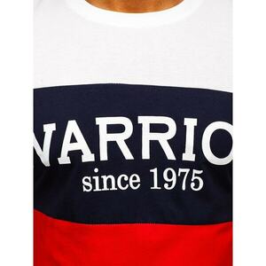 Pánské tričko s potiskem "WARRIOR" 100693 - červená, kép