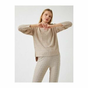 Koton Turtleneck Crowbar Patterned Sweater kép