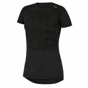 Merino thermal underwear T-shirt short women's black kép