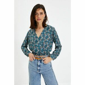 Trendyol Multicolored Double Breasted Blouse kép