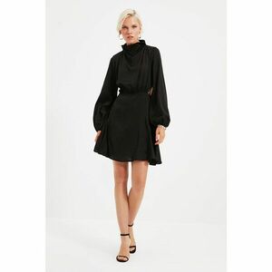 Trendyol Black Collar Detailed Dress kép