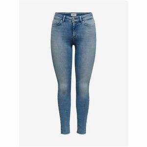 Blue Women's Skinny Fit Jeans with Embroidered Effect ONLY Blush - Women kép