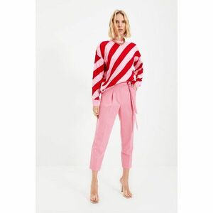 Trendyol Pink Jacquard kötöttáru pulóver kép