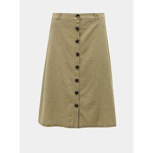 Khaki skirt with flax flax only Adeline kép