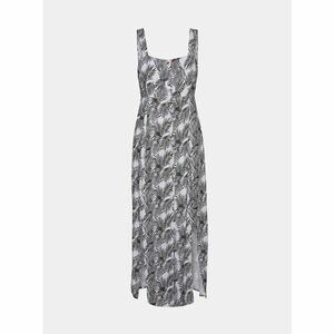 Noisy May Miva Black-and-White Floral Maxi Dress kép