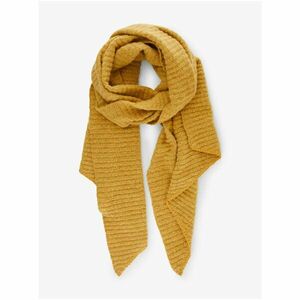 Mustard scarf Pieces Pyron - Women kép