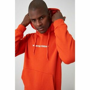 Trendyol Orange Men's Printed Sweatshirt kép