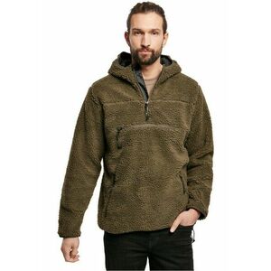 Brandit Teddyfleece Worker Pullover Jacket olive kép