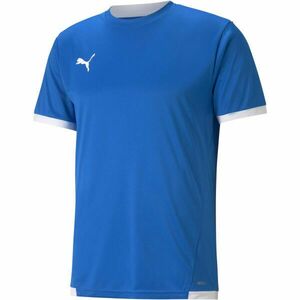 Puma TEAM LIGA JERSEY Férfi futballpóló, kék, méret XL kép