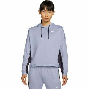 Nike TF PACER HOODIE W Női pulóver futáshoz, világoskék, méret M kép