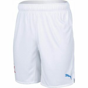 Puma SKS HOME SHORTS PROMO Férfi futball rövidnadrág, fehér, méret S kép