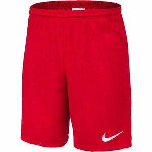 Nike DRI-FIT PARK 3 Férfi rövidnadrág, piros, méret S kép