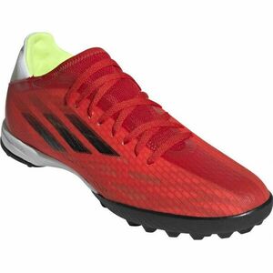 adidas X SPEEDFLOW.3 TF Férfi turf futballcipő, piros, méret 46 kép