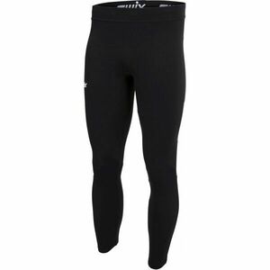 Swix FOCUS WARM TIGHTS Férfi elasztikus meleg nadrág, fekete, méret XL kép