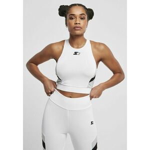Ladies Starter Sports Cropped Top white/black kép