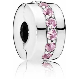 Pandora Pandora Ezüst klip rózsaszín kövekkel 791972PCZ kép