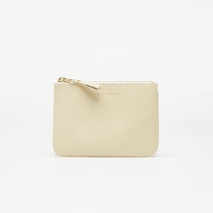 Comme des Garçons Wallet Classic Line Leather Wallet Off White kép