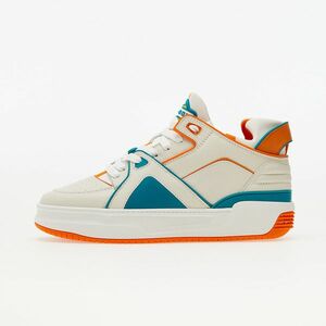 Just Don Courtside Tennis MID JD2 Off-white/ Orange/ Turquoise kép