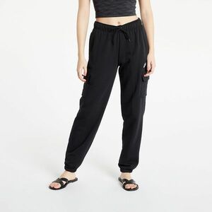 Nike NSW Essential Fleece Mid-Rise Cargo Pants Black/ White kép