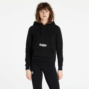 Kappa Authentic Fin Fleece Jumper Black/ White kép