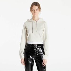 Calvin Klein Jeans Contrast Tape Milano Hoodie Eggshell kép