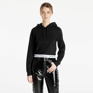 Calvin Klein Jeans Contrast Tape Milano Hoodie Ck Black kép