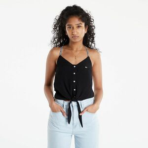 Tommy Jeans Essential Strappy Top Black kép