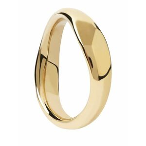 PDPAOLA PDPAOLA Gyengéd aranyozott ezüst gyűrű PIROUETTE gold ring AN01-462 51 mm kép
