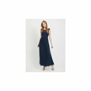 Dark blue cotton dress kép