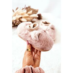 Warm fleece with welt Light pink Dessi kép