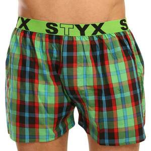 Men's shorts Styx sports rubber multicolored (B904) kép