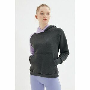 Trendyol Anthracite Basic Knitted Sweatshirt kép