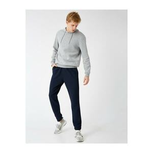 Cotton blue sweatpants kép