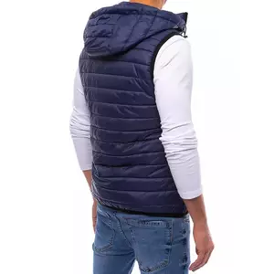 quilted vest with a zipper on the hood kép