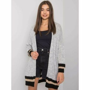 OH BELLA Gray knitted sweater kép