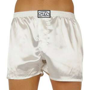 Men's shorts Styx classic rubber satin white (C1061) kép