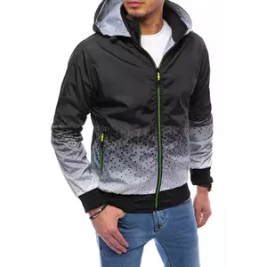 Gray men's reversible jacket Dstreet TX4055 kép