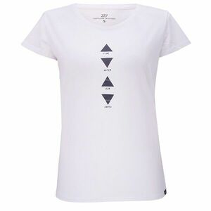 APELVIKEN - women's t-shirt with short sleeves - White kép